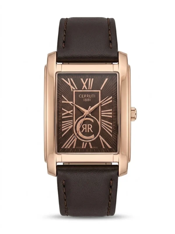 Original Cerruti 1881 Tank Watch | Pre-Owned 44mm