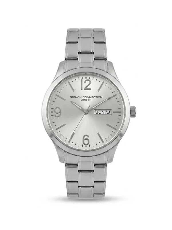 Brand New French Connection FC1088SS Watch | 41mm Original Set