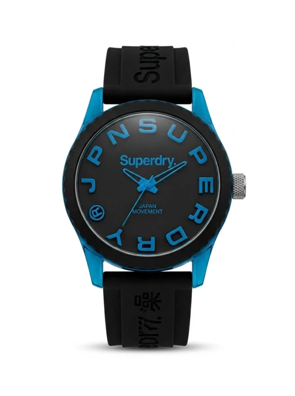 Original Superdry SYG145BU Watch | Pre-Owned 42mm Sporty Design