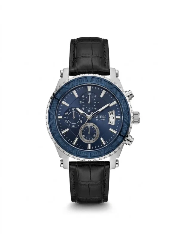 Original Guess W0673G4 Watch | Japan Movement Pre-Owned 44mm