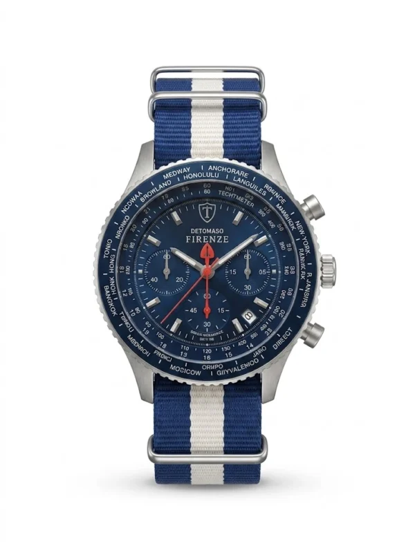 Original Detomaso Chronograph Watch | 42mm Bold & Sporty