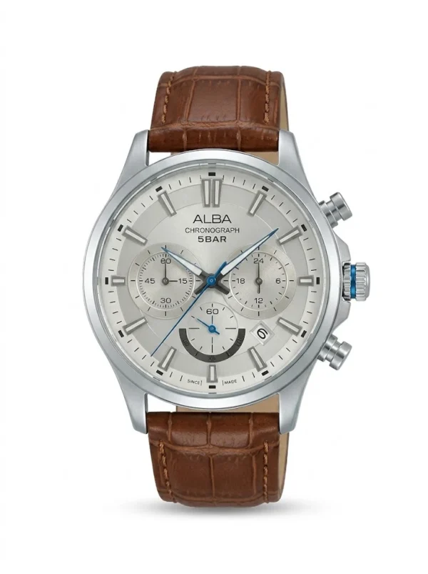 Original Alba Chronograph Watch | Pre-Owned 44mm Stainless Steel
