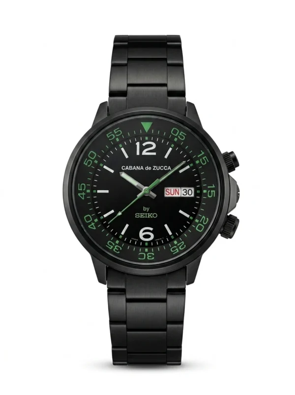Seiko x Cabane de ZUCCa Kitchen Timer Watch | Rare 44mm