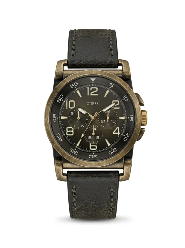 Original Guess W11099G2 Watch | Pre-Owned 44mm Bold Design