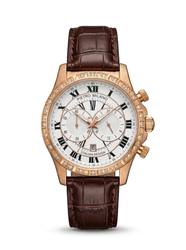 Original Pietro Milano Watch | Pre-Owned 46mm Bold Designer