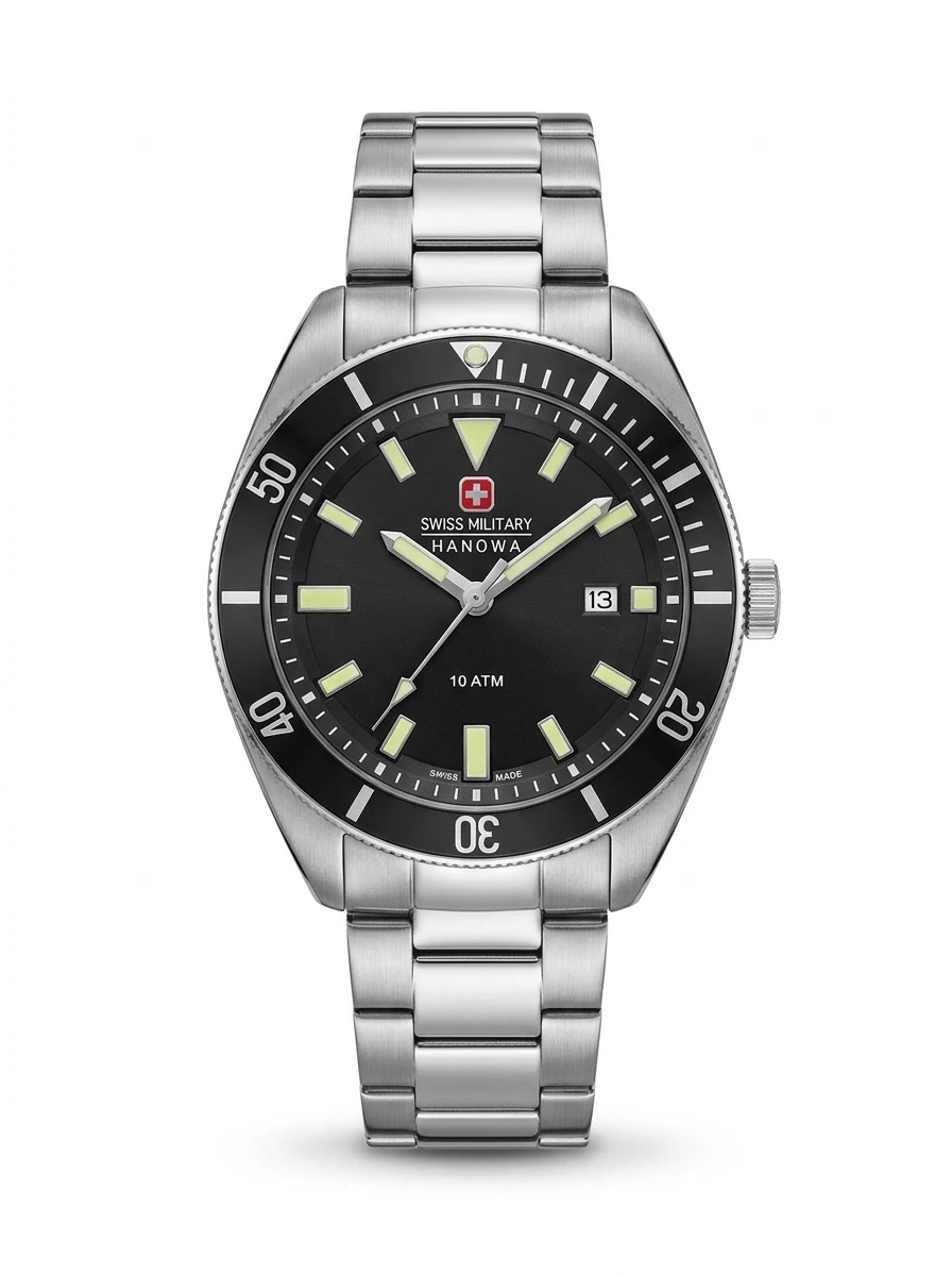 Original Swiss Military Hanowa Skipper Watch | Pre-Owned 40mm