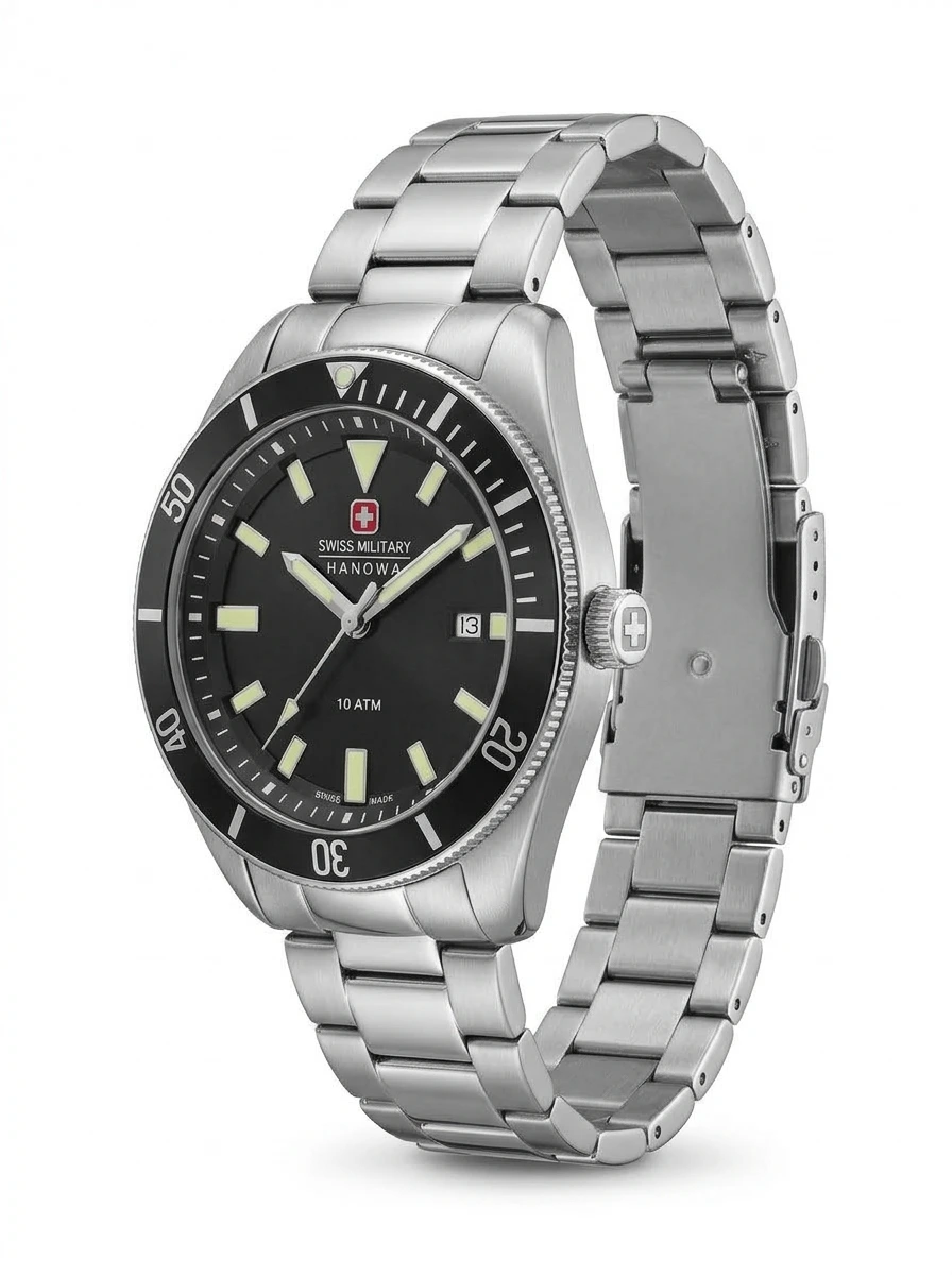Original Swiss Military Hanowa Skipper Watch | Pre-Owned 40mm